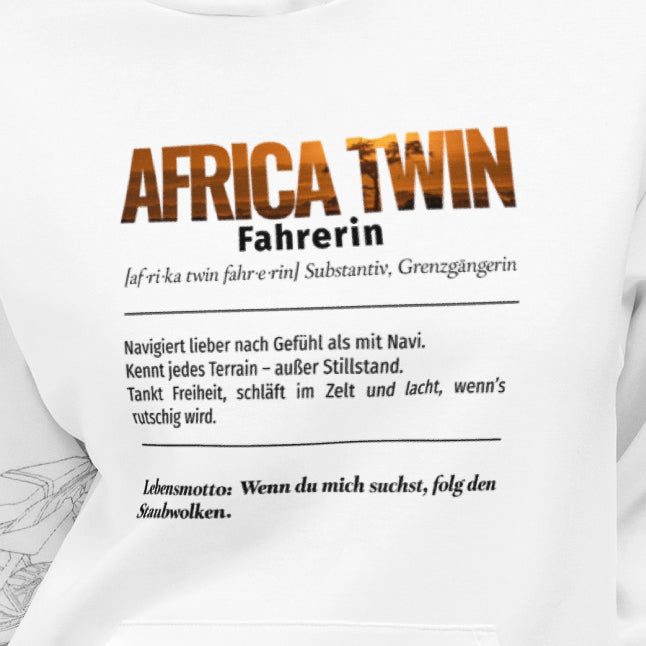 Africa Twin Fahrerin – Für alle, die keine Grenzen kennen.